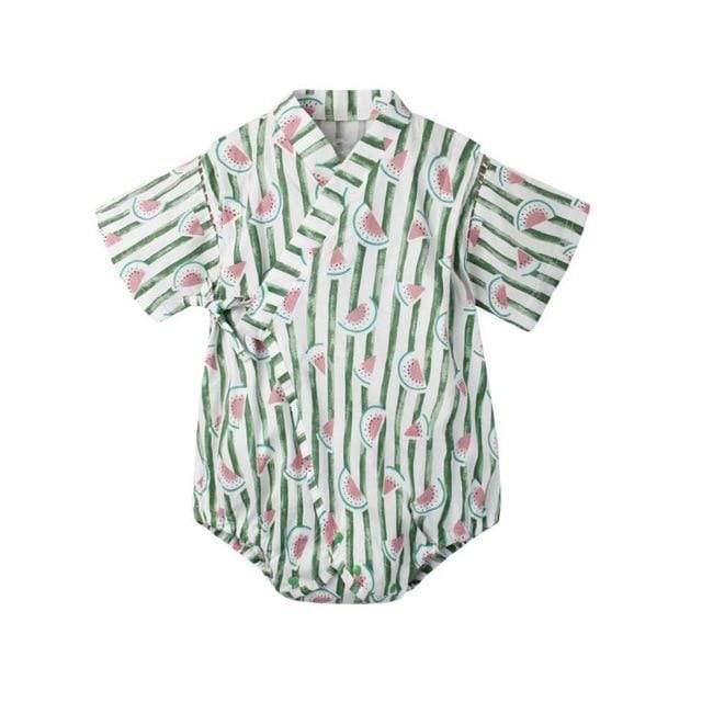 Girl's Clothing Mint Green / 12M Baby Kimono Bodysuit