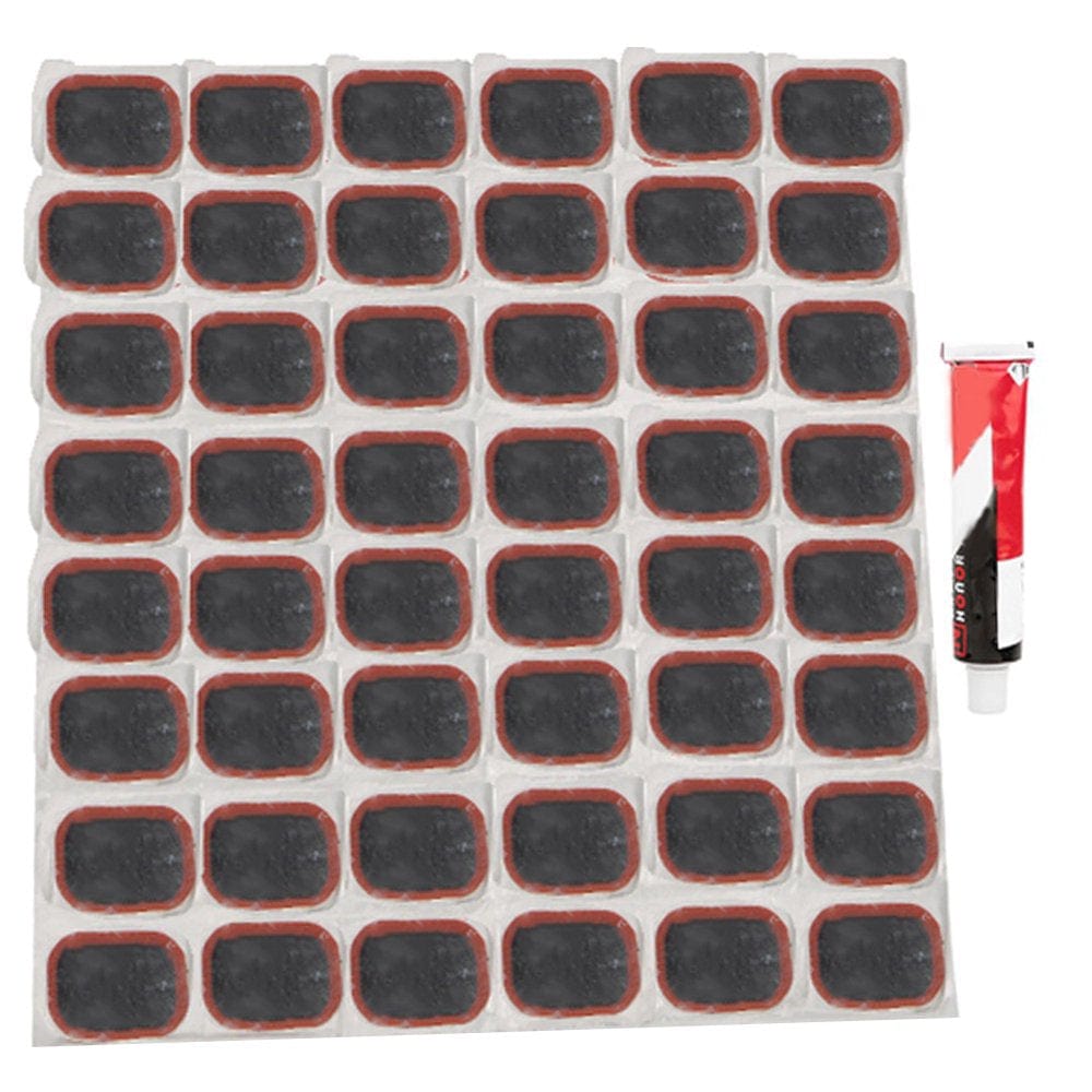 Motorcycle Tire Patch, Tire Patch, Bike Tire Patch for Motorcycles Wheelbarrows Unicycle Tubes for Bicycle Inner Tubes S(48