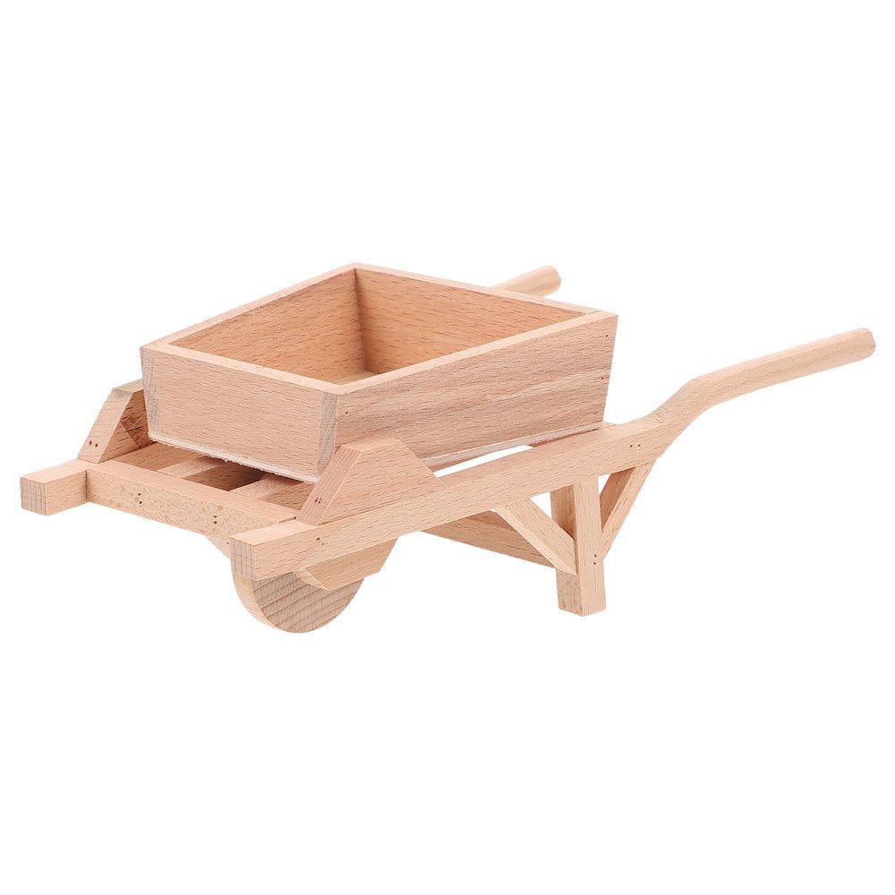 NUOLUX Wooden Planter Flower Planter Pot Tricycle Wood Pots Gardening Box Kids Decorative Craftsgarden Accessories Container
