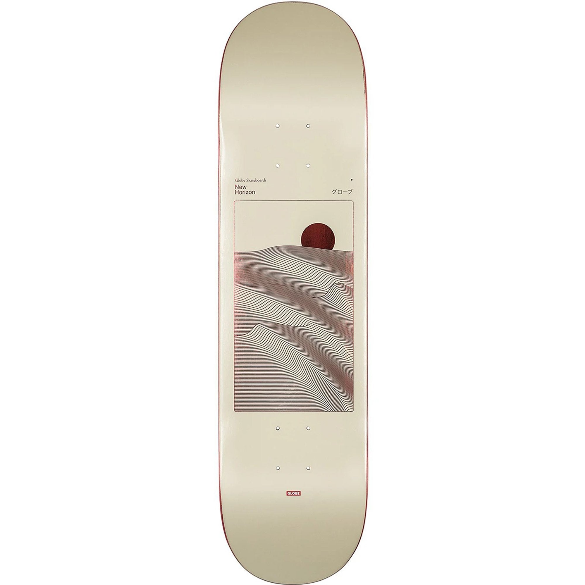 Globe G2 Parallel Deck 8" Off-White Foil/Horizon