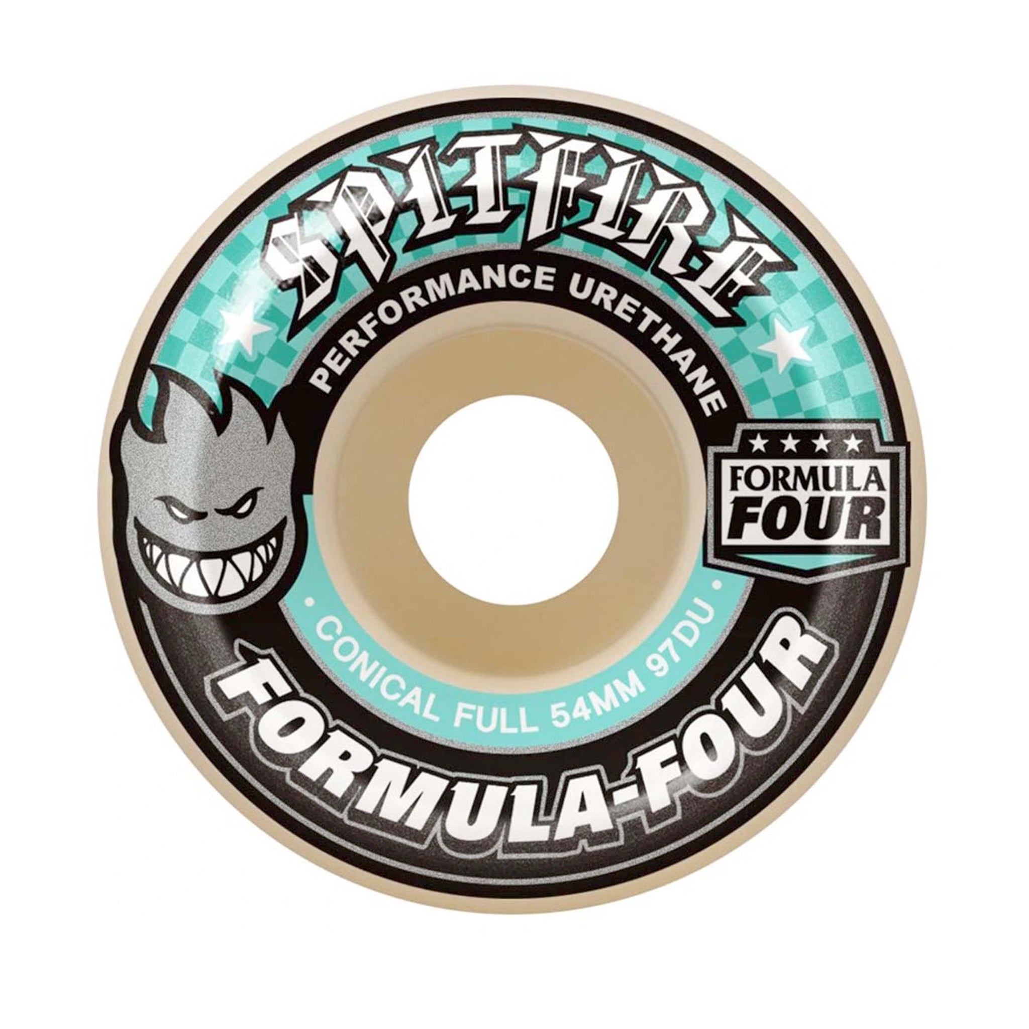 Spitfire F4 Conical Full Skateboard Wheels 54mm 97A