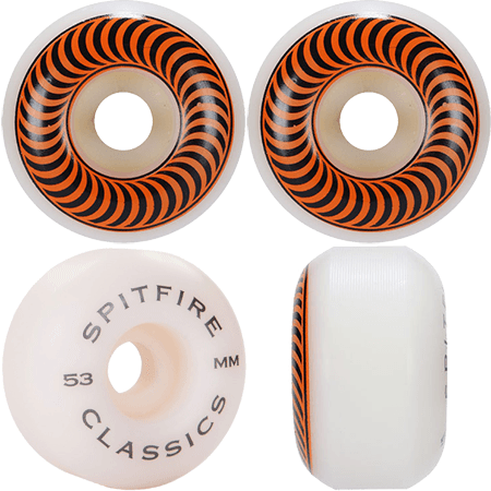 Spitfire Classic Skateboard Wheels 53mm 99a