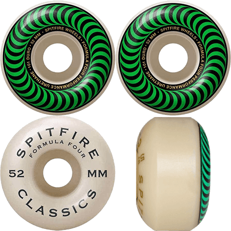 Spitfire F4 Classic Skateboard Wheels 52mm 101A