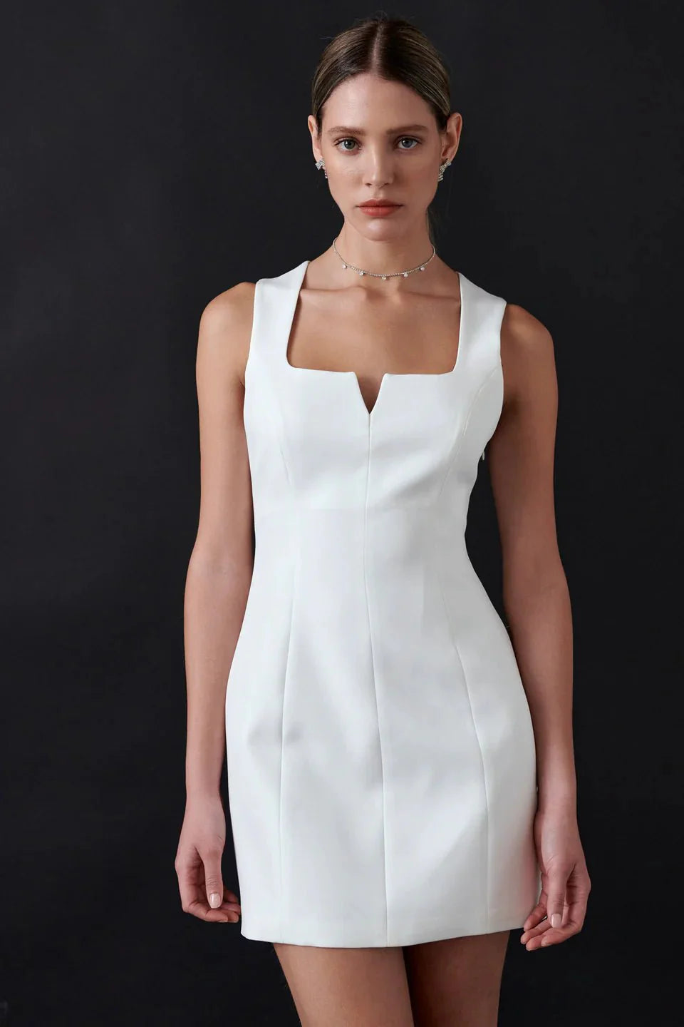 Structured Mini Dress