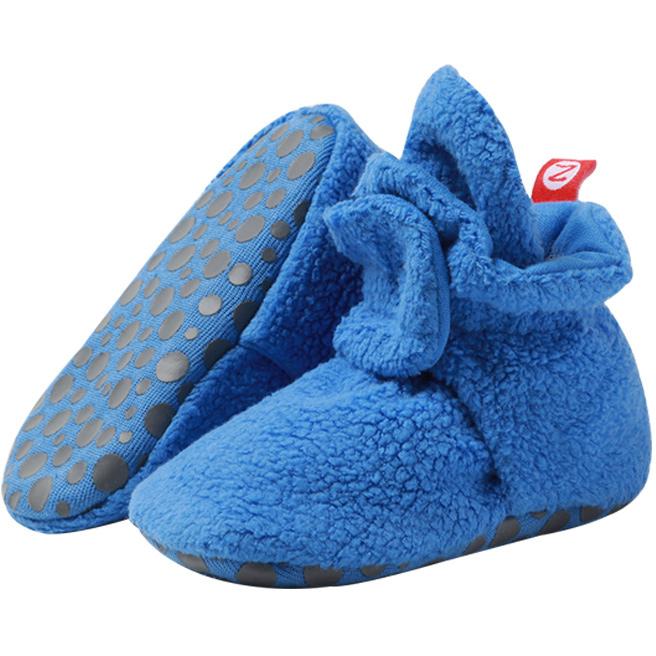 Zutano Cozie Gripper Booties - Tadpole